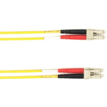 BLACK BOX Om1 62.5-Micron Multimode Fiber Optic Patch Cable - Ofnp Plenum,  FOCMP62-004M-LCLC-YL